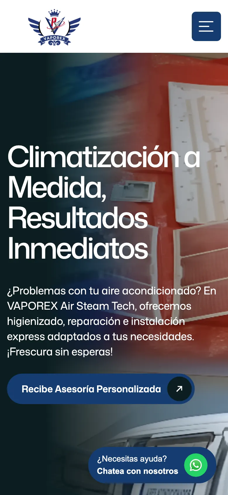 Portada de VAPOREX en celular