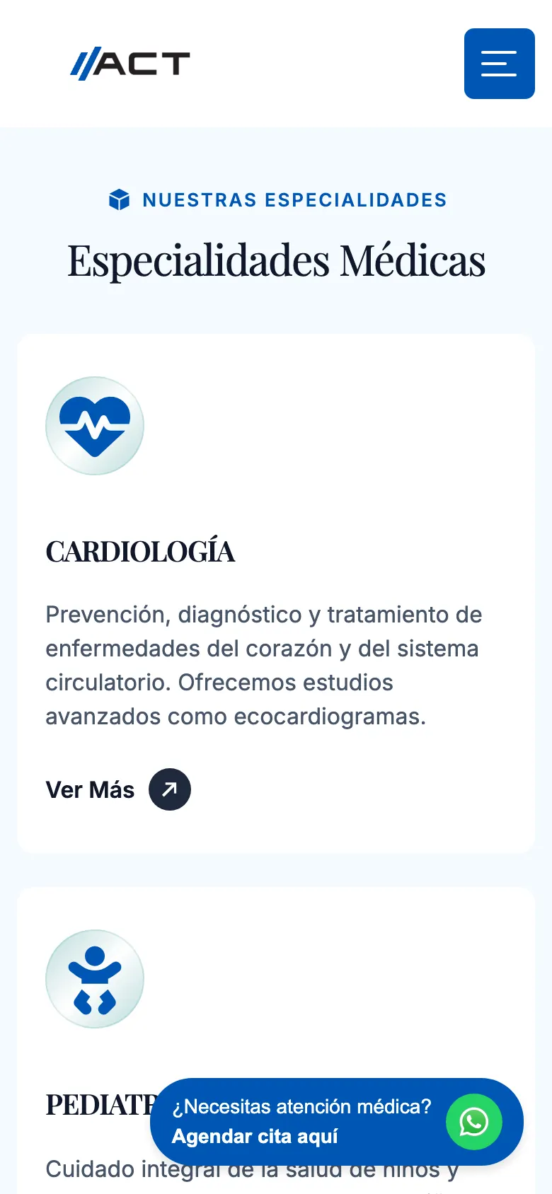 Especialidades en celular