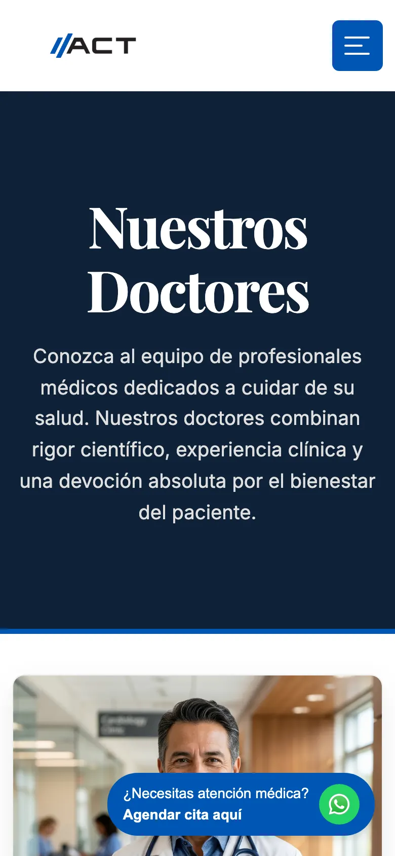 Doctores en celular