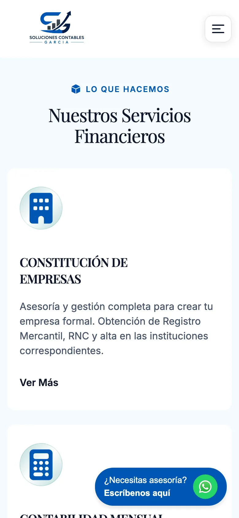 Servicios contables en celular