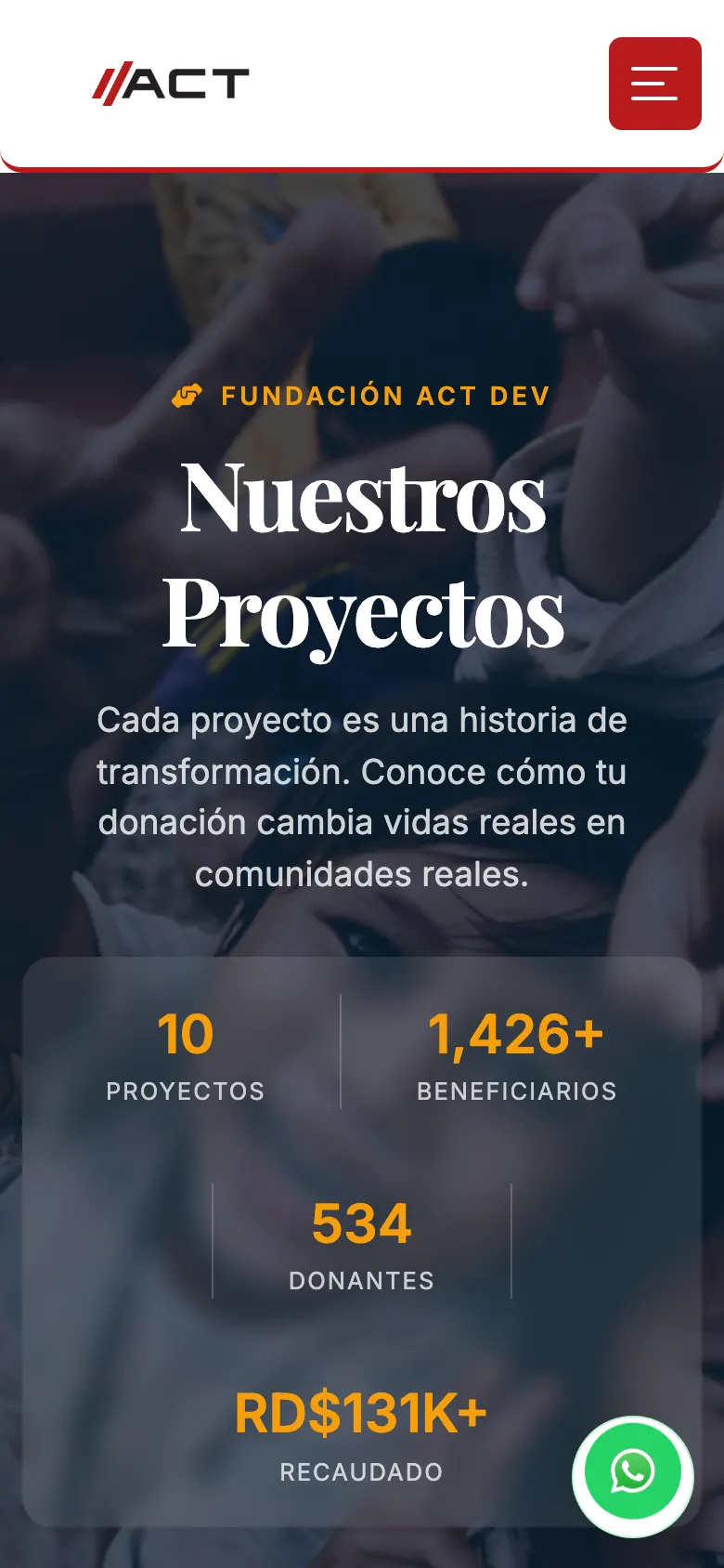 Proyectos en celular