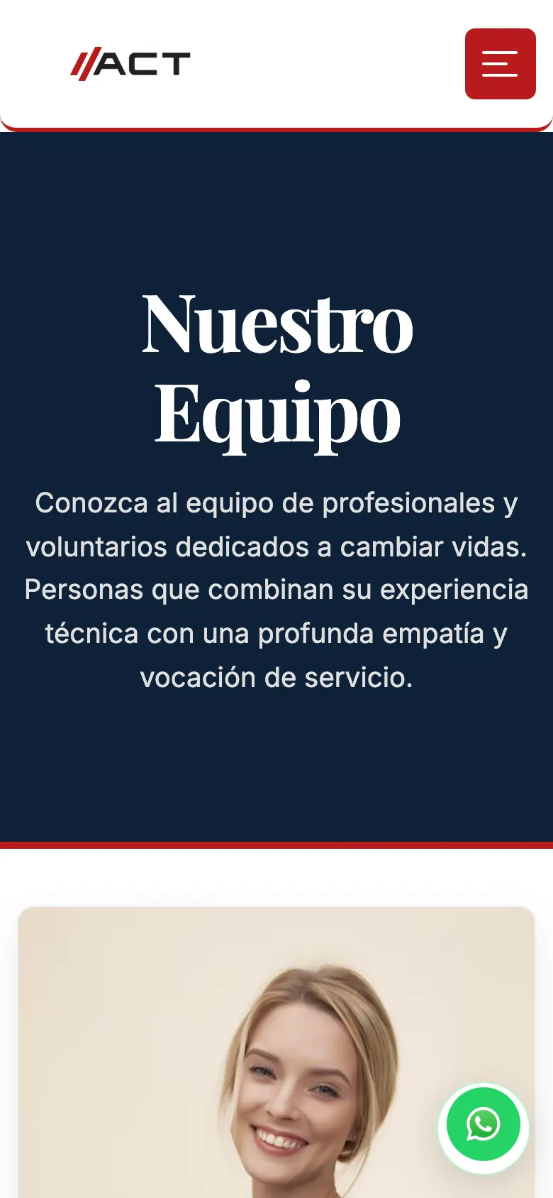 Colaboradores en celular